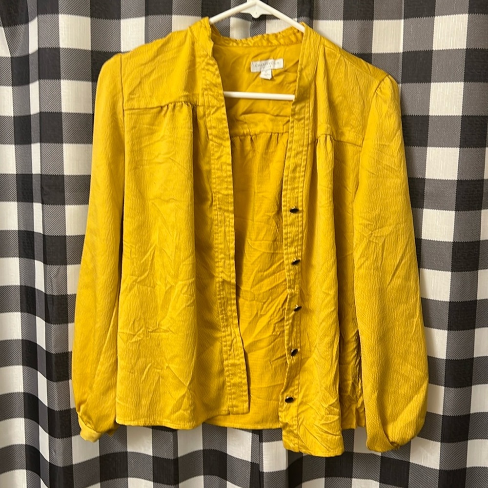 Gold Formal Blouse